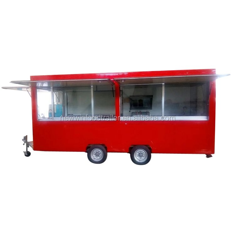 Best Selling China Portable Customizable Outdoor Food Truck Mobile Fast Food Cart for Bread Ice Cream Home Use